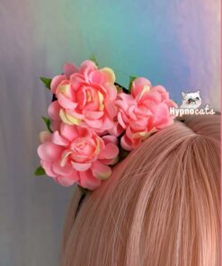 Flower Cat Ears Pink 2