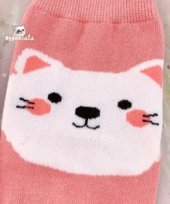 Cute Cat Arm Warmers Pink 2