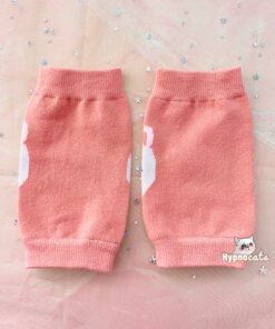 Cute Cat Arm Warmers Pink 3