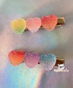 Candy Heart Hair Clip 2