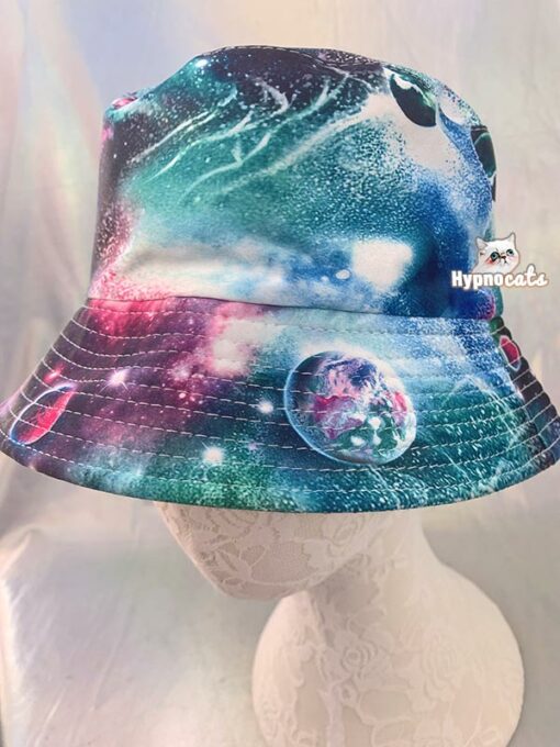 Galaxy Bucket Hat Blue 3