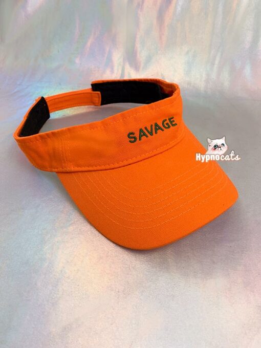 Savage Visor Hat Orange 3